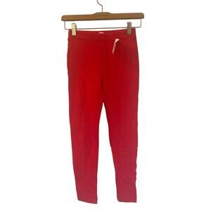 NEW Girls Crewcuts Leggings size 8 Red Leggings Pull On Pants